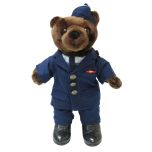 10'' Mini US Air Force Male Teddy Bear in Dress Uniform